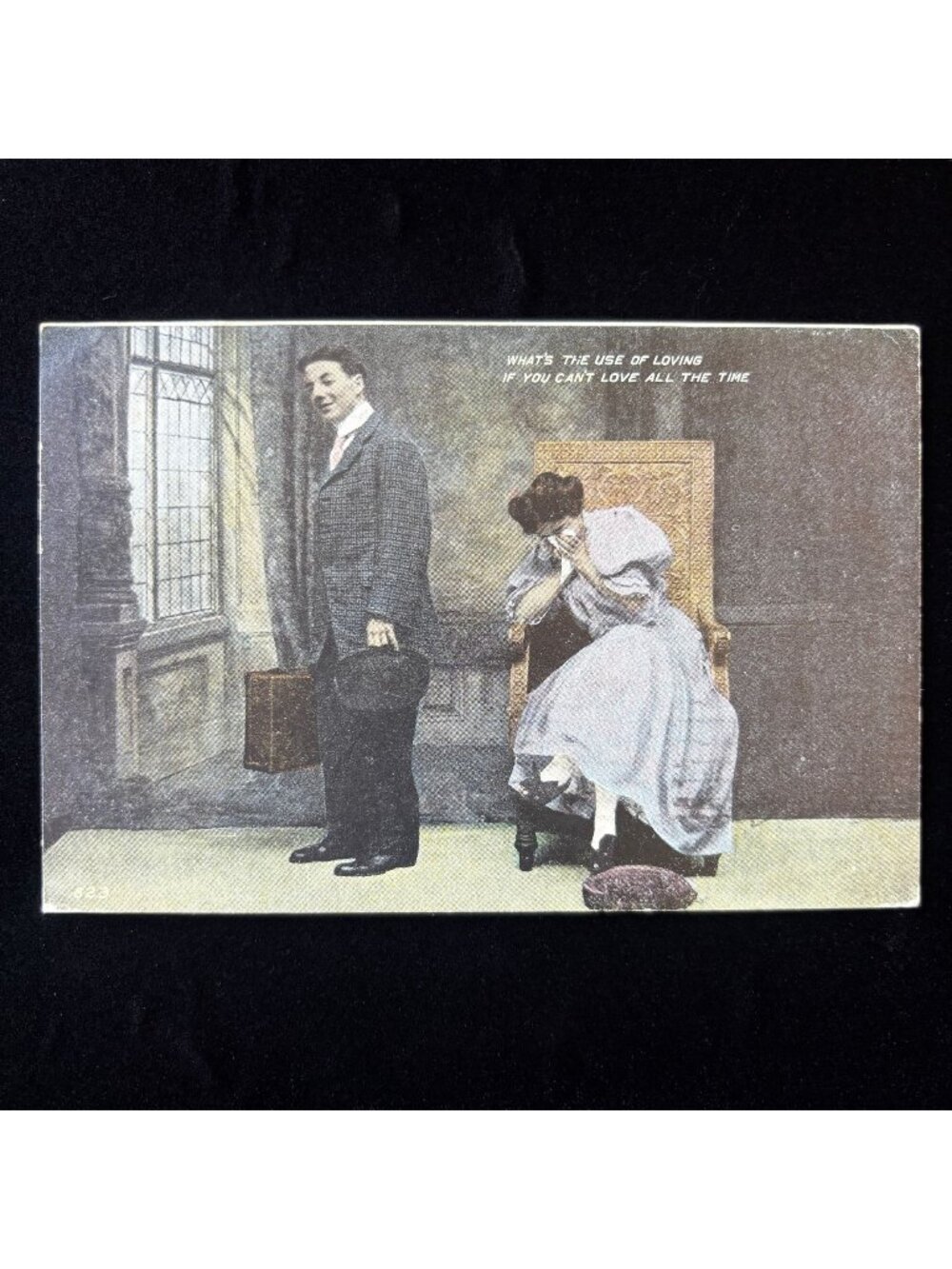 Antique Postcard 1907 Married Life Irony Jamestown Expo Norfolk VA Comic Romance
